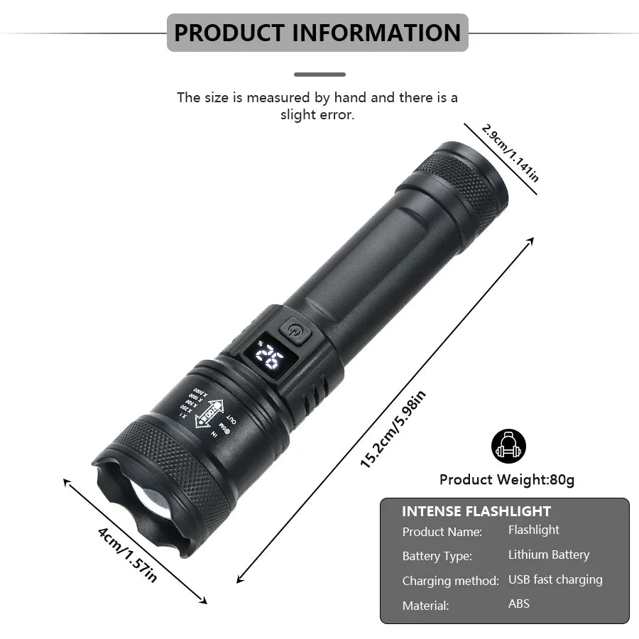    ForgeLite™ Tactical Flashlight